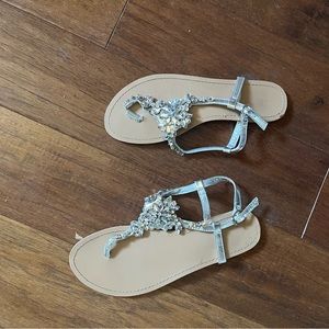 Jeweled sandals